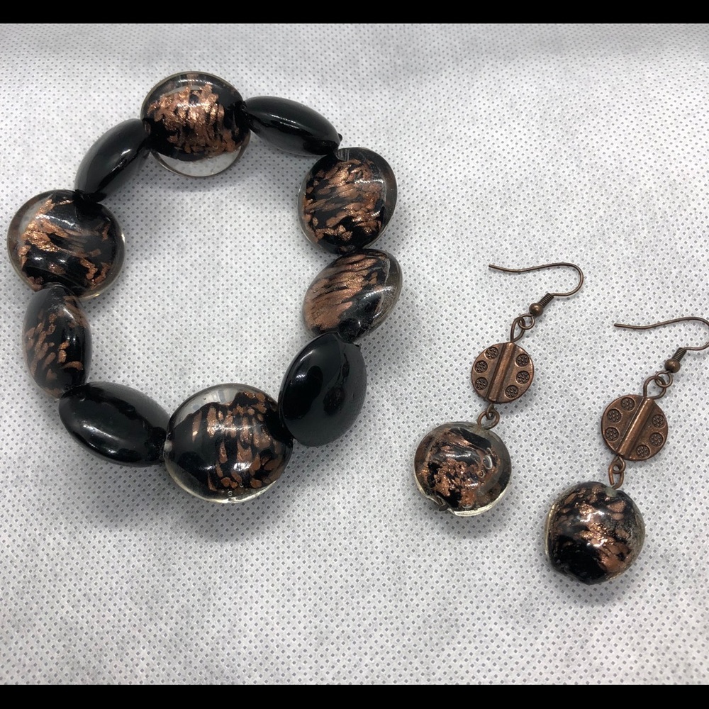 A little classy bracelet and earrings